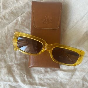 Crap Eyewear Yellow Sunglasses